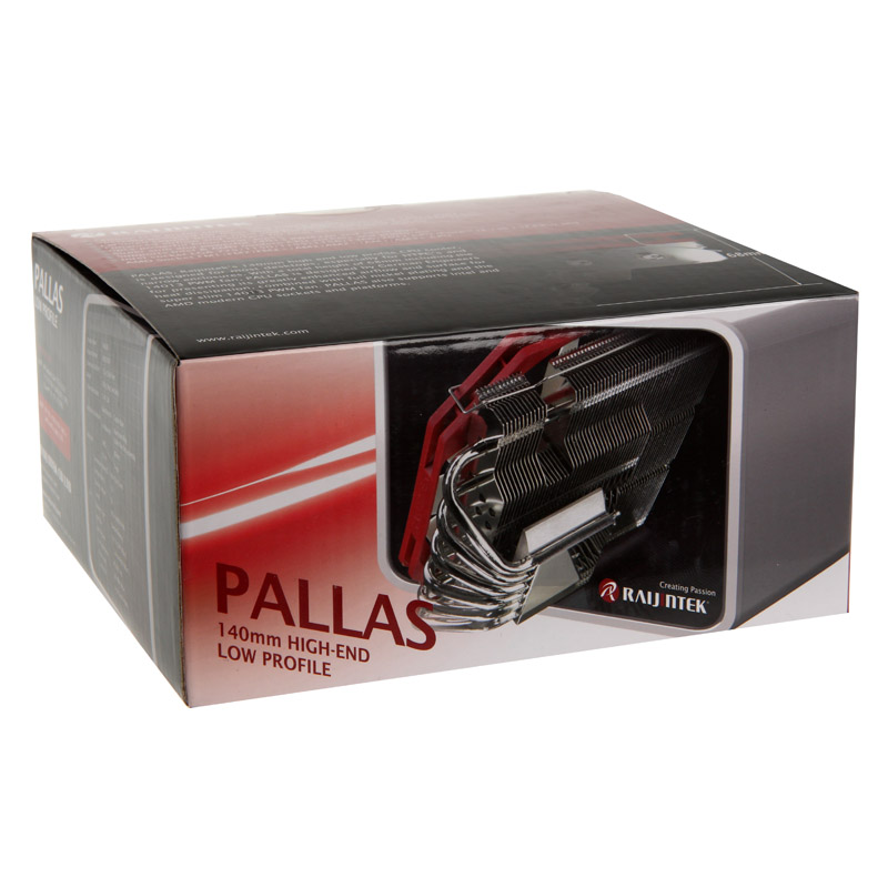 Raijintek - Raijintek Pallas 140mm Low Profile CPU Cooler