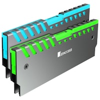 Jonsbo NC-2 Dual RGB RAM Cooler - Silver