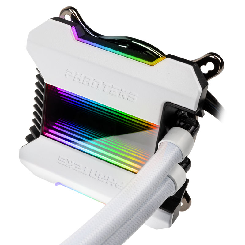  - B Grade Phanteks Glacier One 240MPH All In One CPU Water Cooler HALOS D-RGB White -