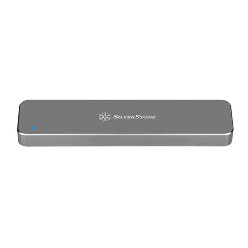 SilverStone - Silverstone USB 3.1 M.2 Enclosure (SST-MS09S) - Silver