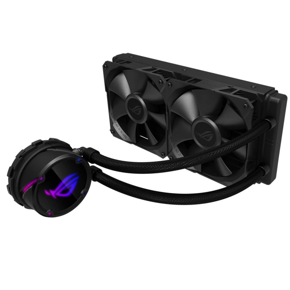 Asus - ASUS ROG Strix LC 240 Performance AIO CPU Liquid Cooler - 240mm