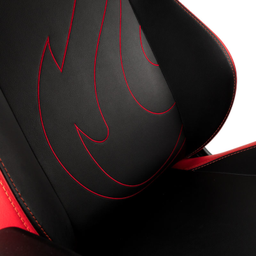 Seat close up - Nitro S300 EX Inferno Red