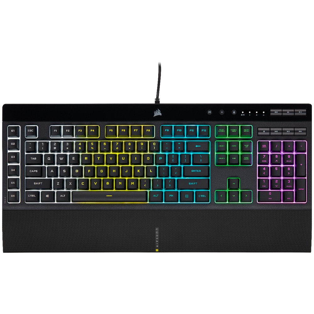 CORSAIR - CORSAIR K55 RGB PRO  HARPOON RGB PRO Gaming Keyboard and Mouse 2021 Bundle 