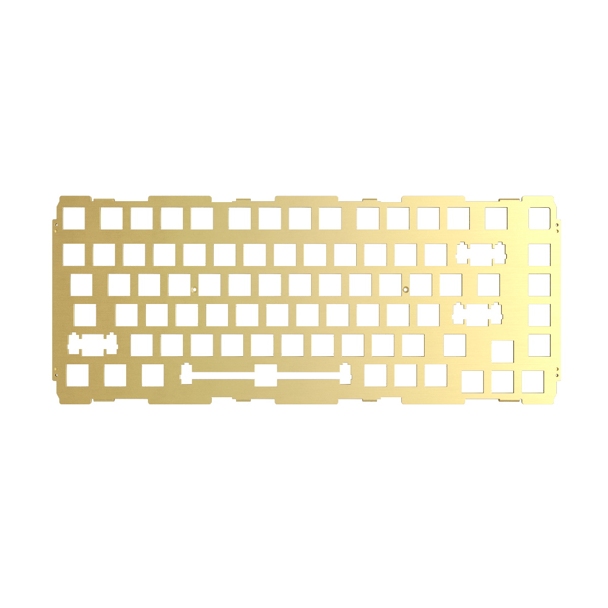 Glorious - B Grade Glorious GMMK Pro 75 Switch Plate - Brass, ANSI (GLO-ACC-P75-SP-B)