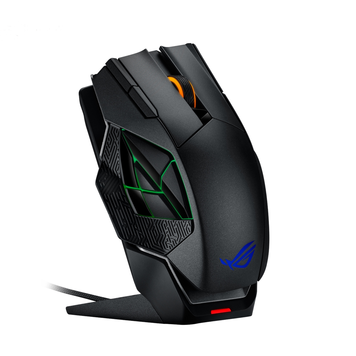 Asus - ASUS ROG Spatha Wireless/Wired RGB Gaming Mouse (90MP00A1-B0UA00)