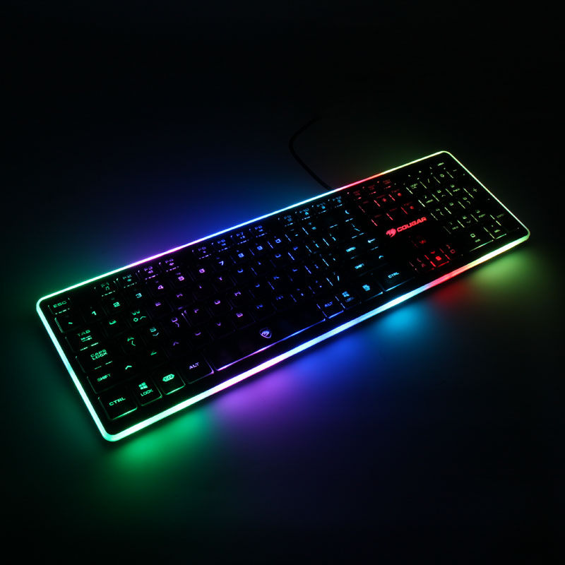 Cougar - Cougar Vantar Illuminated Gaming Keyboard Scissor Switch - UK Layout