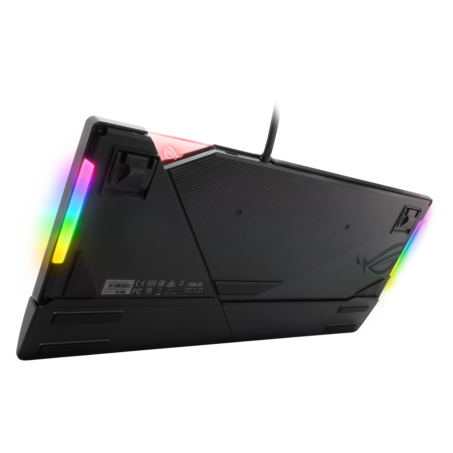 Asus - ASUS ROG STRIX Flare USB RGB Mechanical Gaming Keyboard Cherry MX Red Switc