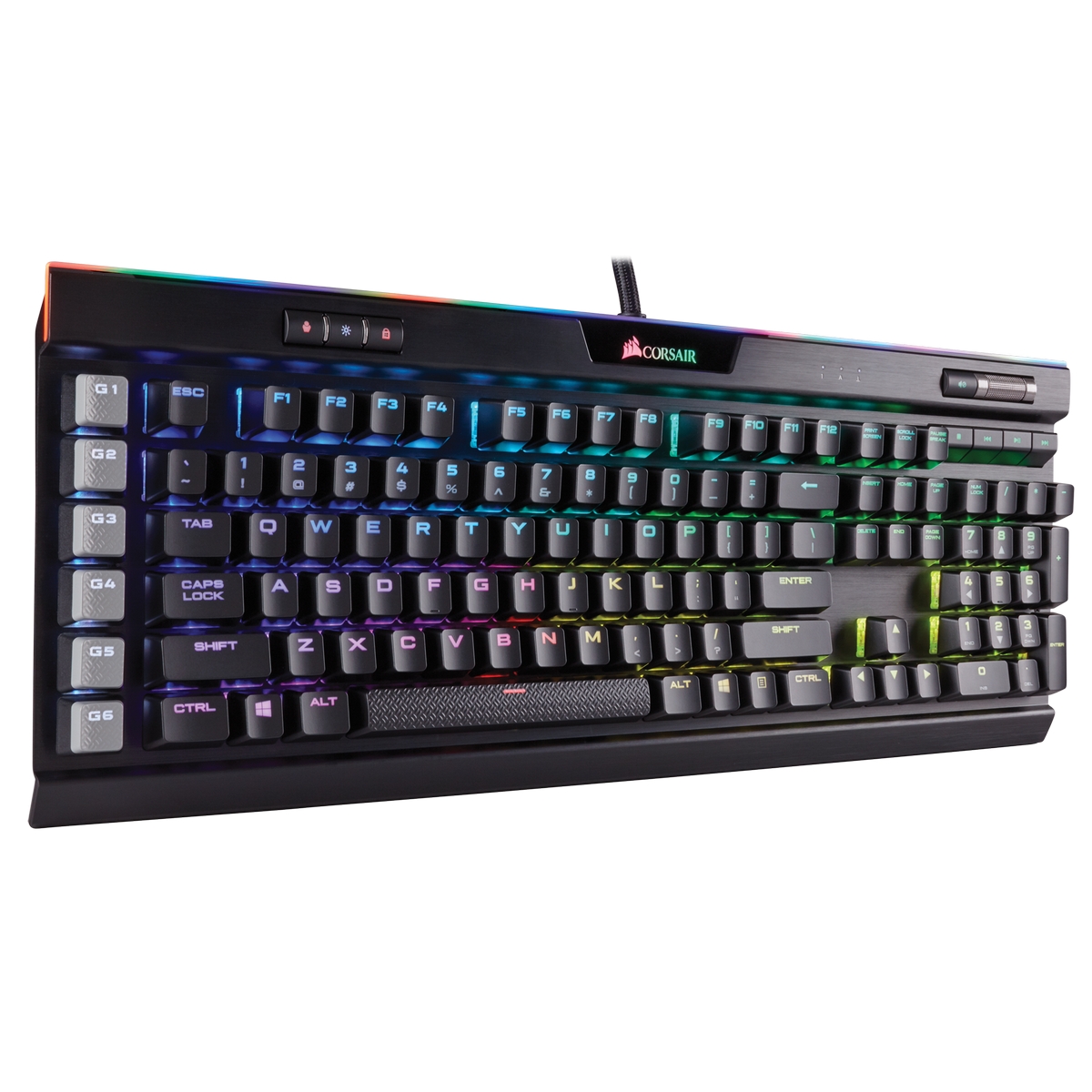 corsair k95 rgb platinum mx speed silver