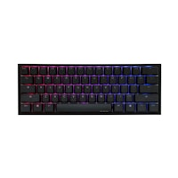 Ducky One2 Mini 60% RGB USB Mechanical Gaming Keyboard Red Cherry MX Switch UK Layout