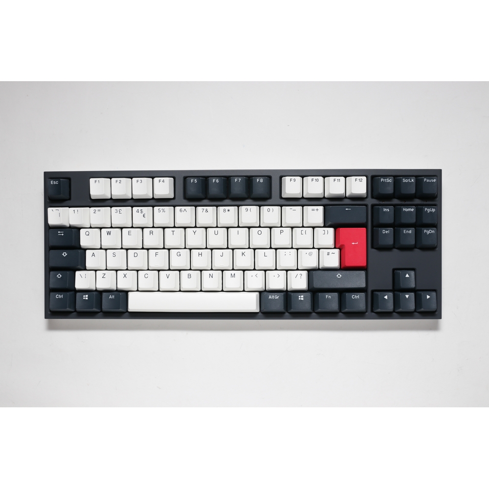 ducky one 2 tuxedo tkl mx red