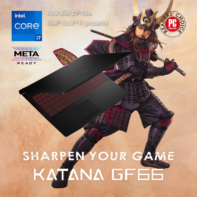 Katana GF66 – Sharpen Your Game
