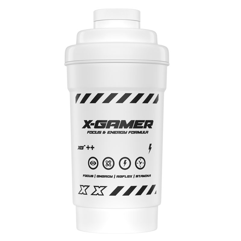 X-Gamer - X-Gamer X-MIXR 4.0 White - 500ml Shaker For X-Gamer Energy Formula