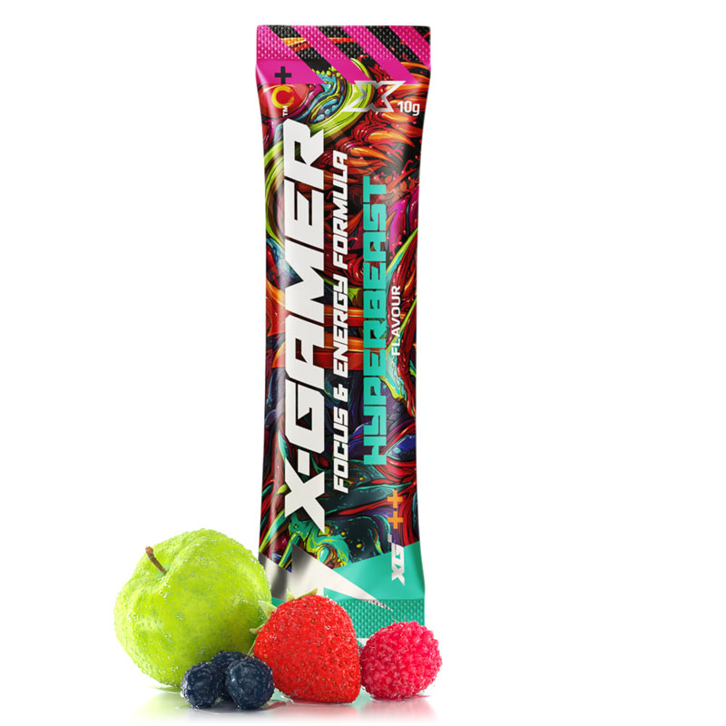 X-Gamer X-Shotz Hyperbeast (Fruit Punch Flavoured) Energy Formula - 10g