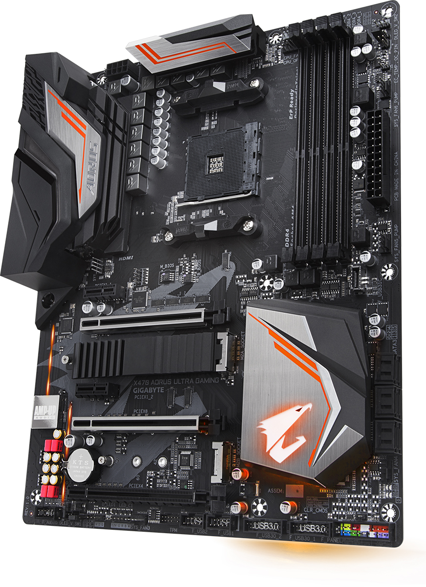 Gigabyte X470 Aorus Ultra Gaming AMD X470 (Socket AM4) DDR4 ATX Motherboard
