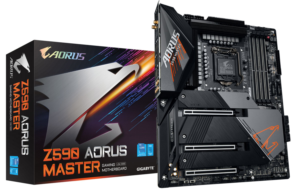 Gigabyte Z590 Aorus Master (Socket LGA 1200) DDR4 ATX Motherboard