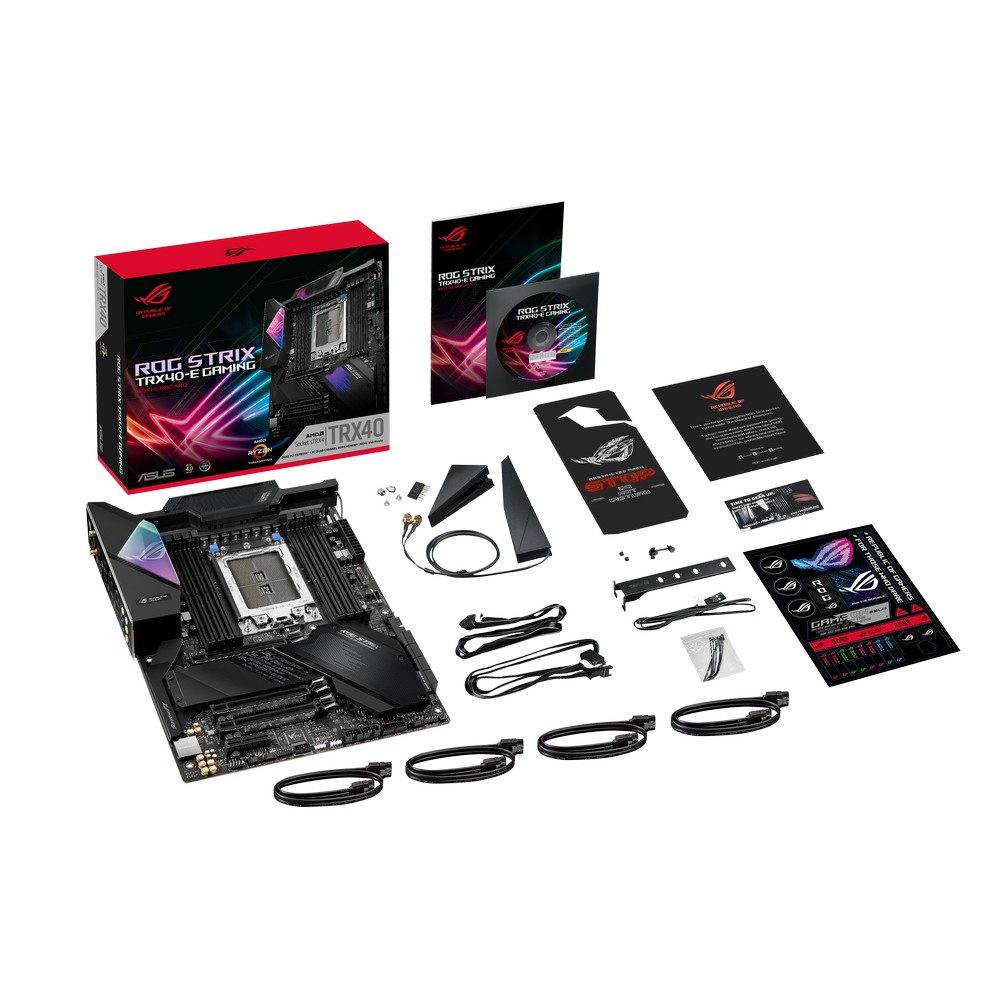 Asus - Asus ROG Strix TRX40-XE Gaming (Socket sTRX4) ATX Motherboard