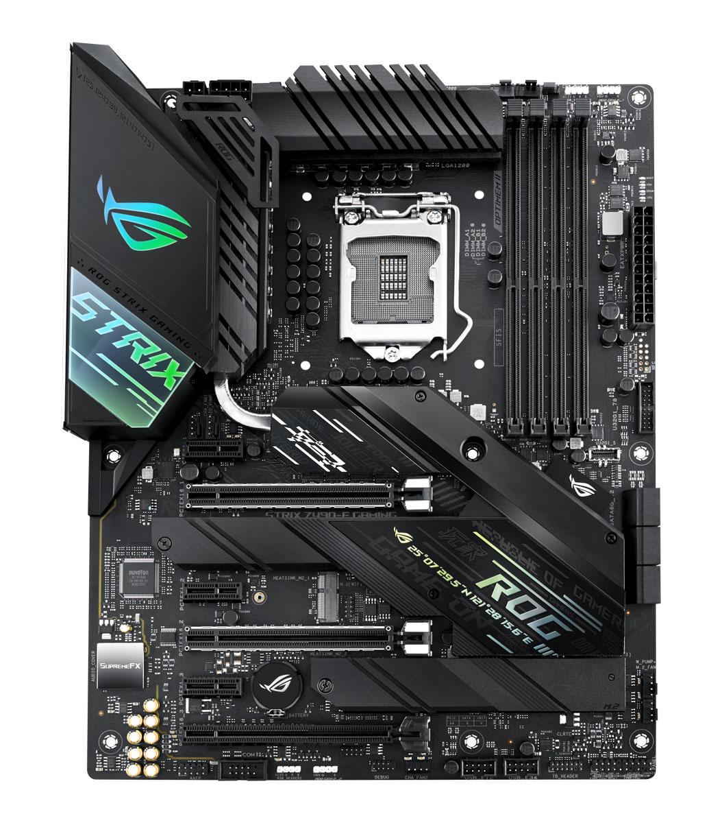 Asus - Asus ROG Strix Z490-F Gaming (Socket LGA 1200) DDR4 ATX Motherboard