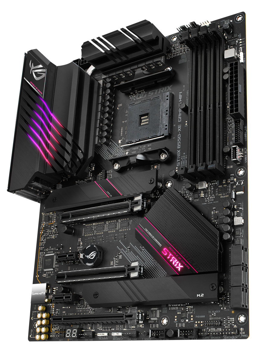 Asus - Asus ROG Strix B550-XE Gaming WIFI (AMD AM4) B550 ATX Motherboard