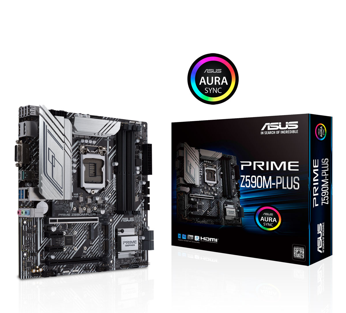 Asus Prime Z590M-Plus (Socket LGA 1200) DDR4 Micro ATX Motherboard