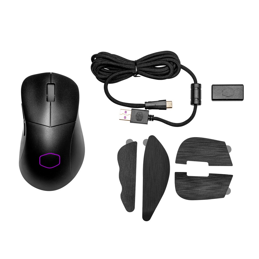 Cooler Master - Cooler Master MM731 Hybrid Wireless Ultra Light RGB Optical Gaming Mouse - 