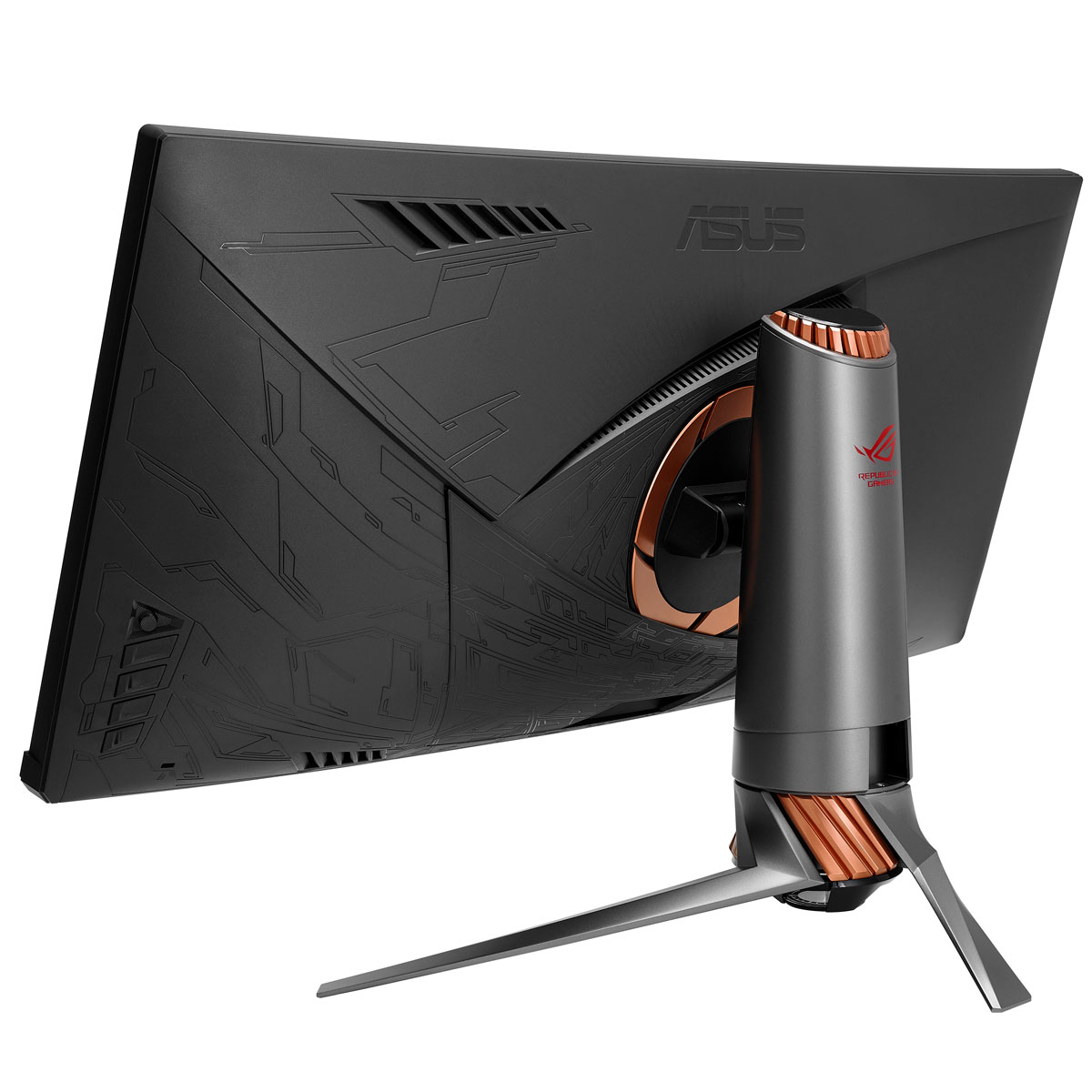 Asus - Asus PG348Q ROG Swift 34 3440x1440 IPS G-Sync 100Hz Gaming Widescreen Curve