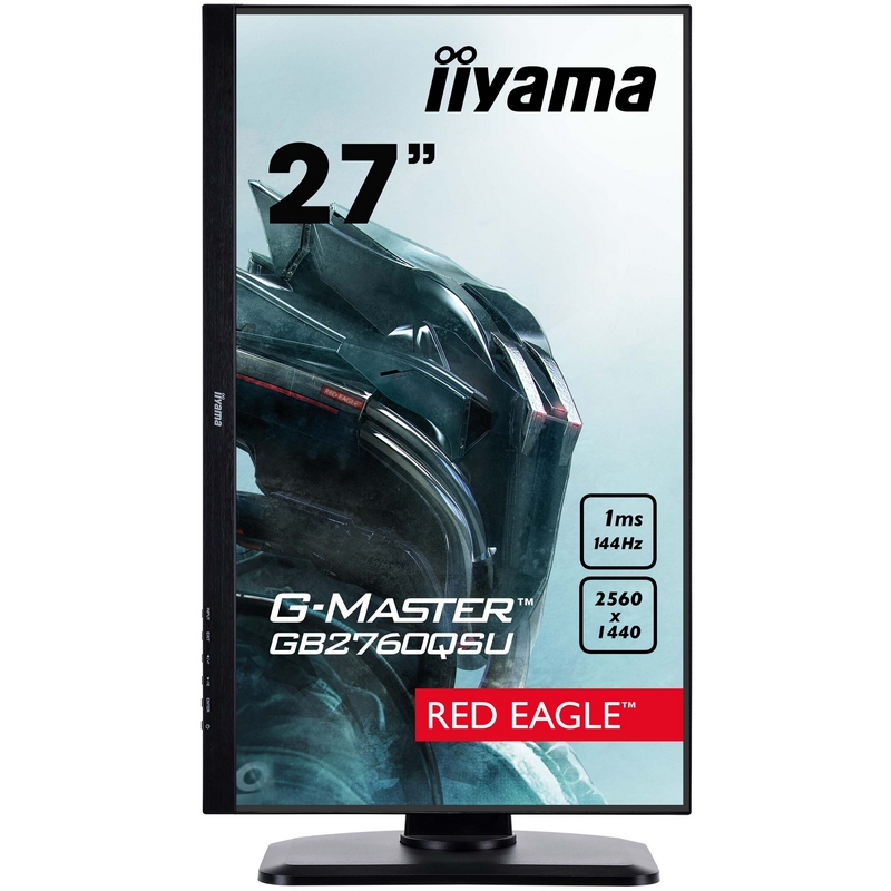 Iiyama 27 G-Master GB2760QSU-B1 2560x1440 TN 144hz 1ms FreeSync