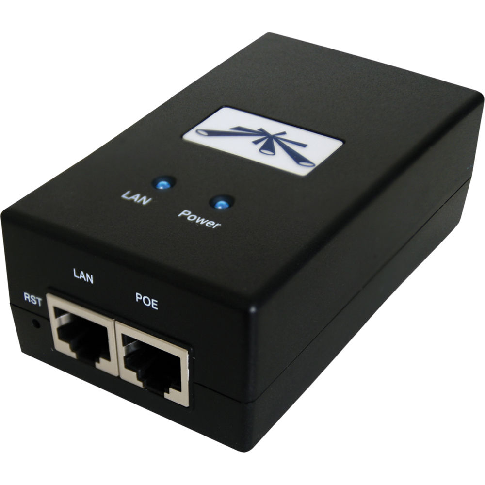 Ubiquiti Networks PoE Gigabit Injector 24V 24W Gigabit Power Over Ethernet 