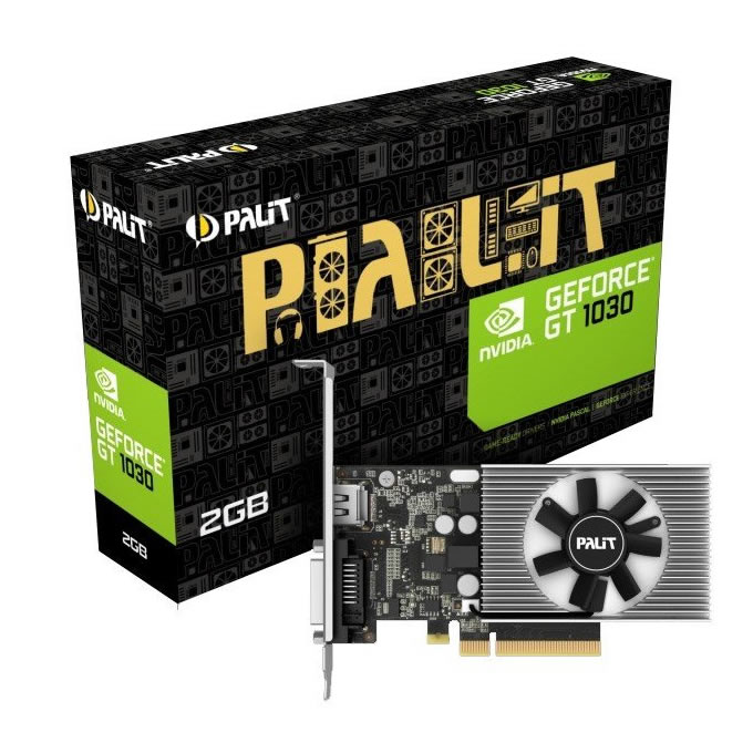 Palit - Palit NVIDIA GeForce GT 1030 2048MB DDR4 PCI-Express Graphics Card