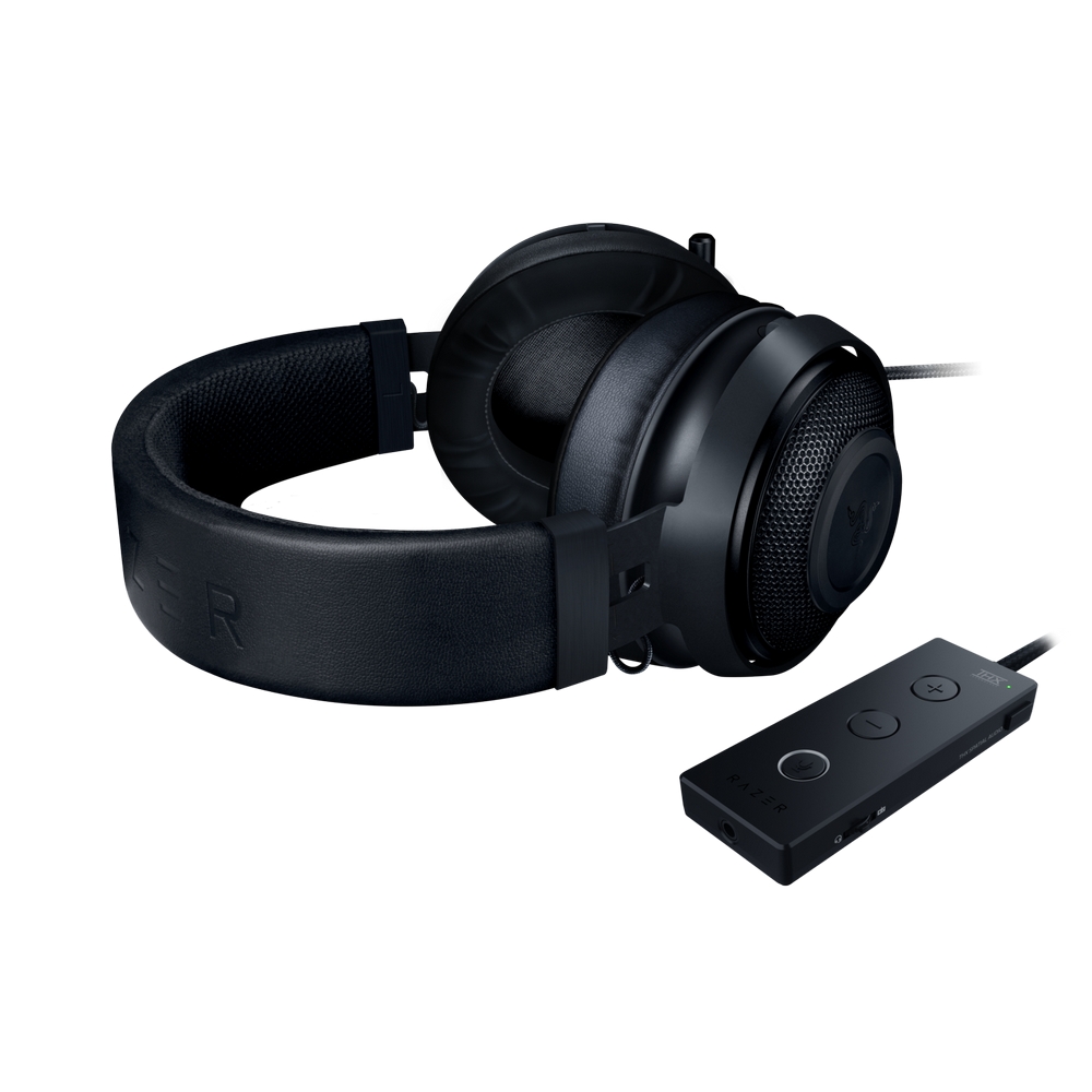 Razer - Razer Kraken Tournament Edition Gaming Headset with USB Audio Controller Bl