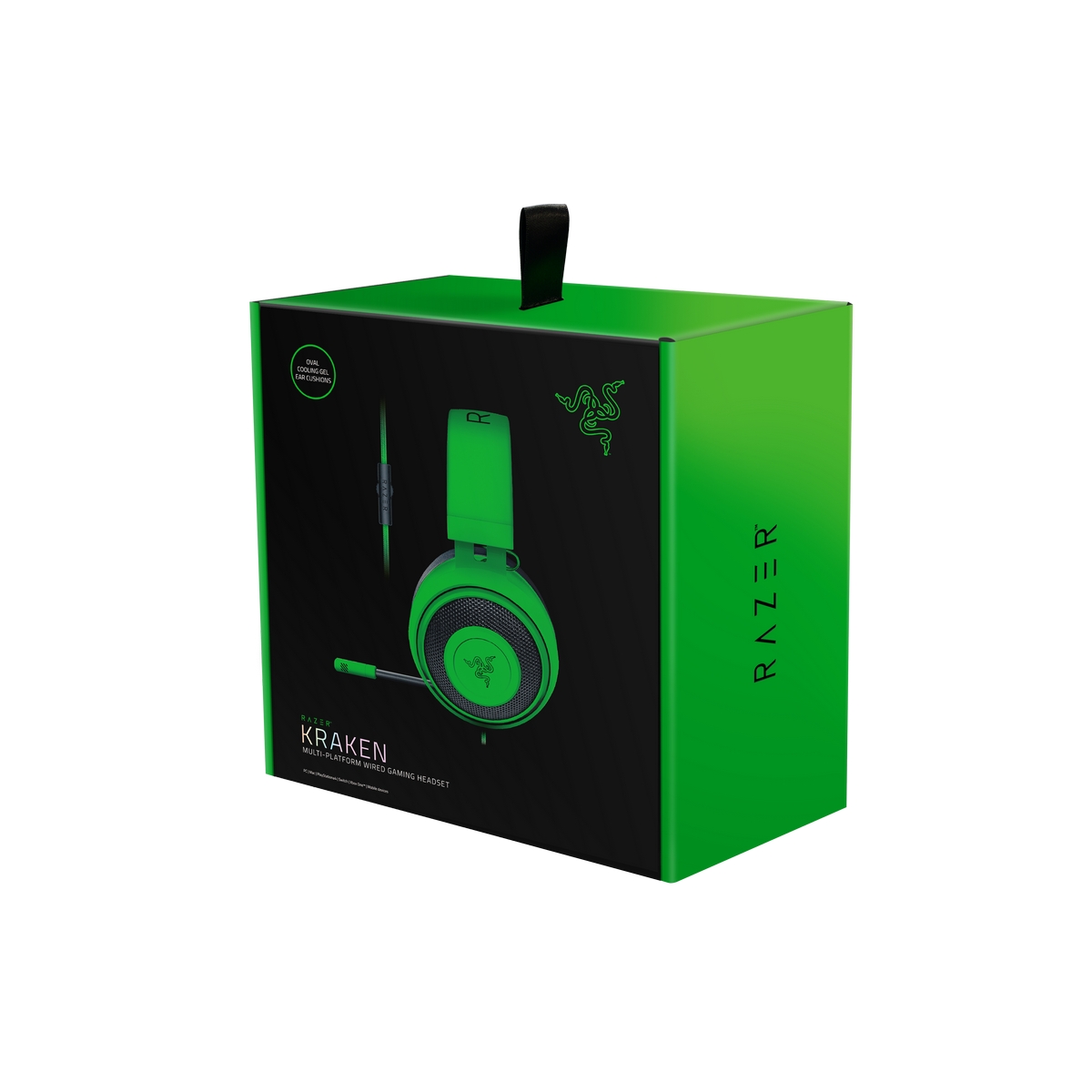 Razer Kraken Multi-Platform Gaming Headset - Green (RZ04-02830200-R3M1) |  OcUK