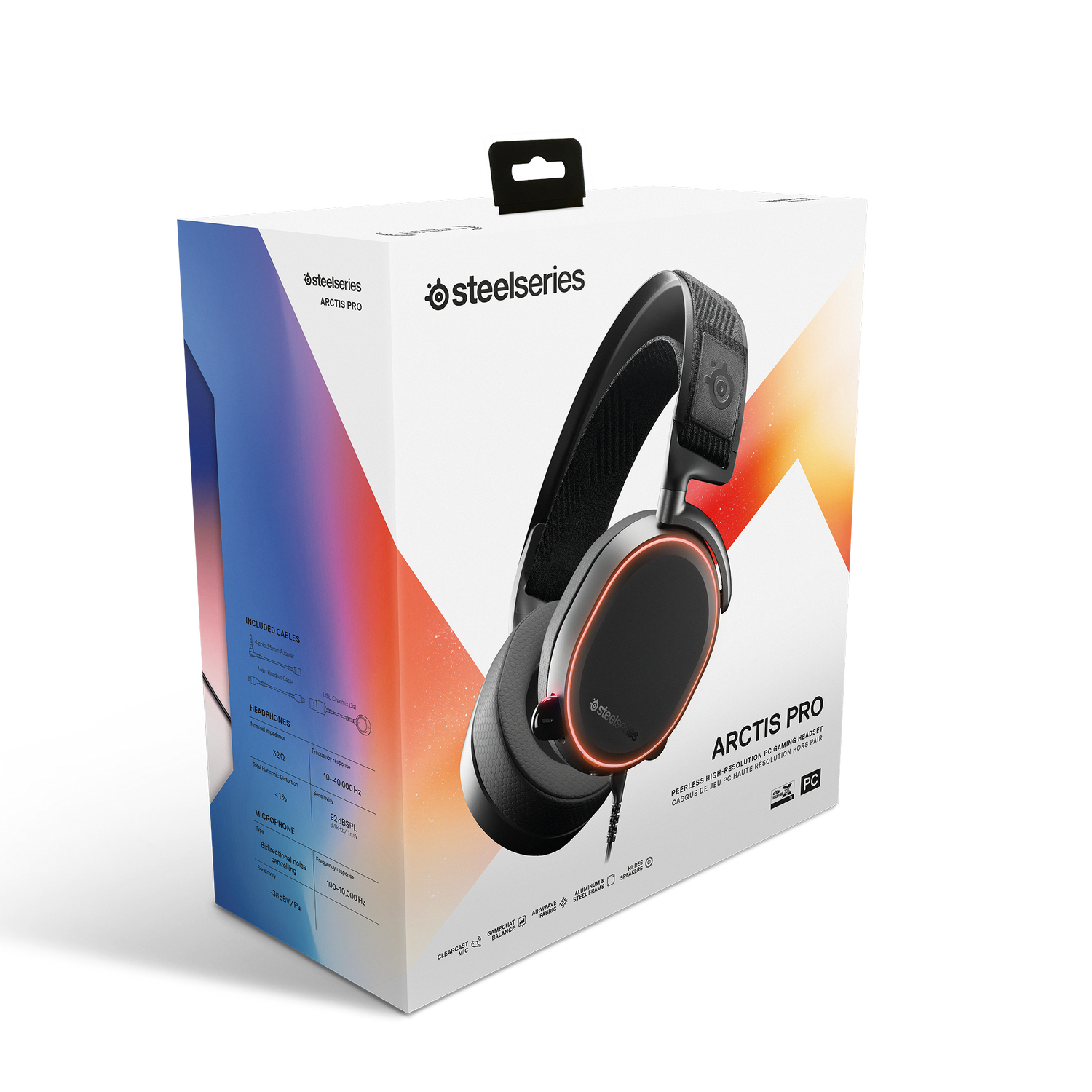 SteelSeries - SteelSeries Arctis Pro USB High Fidelity Gaming Headset