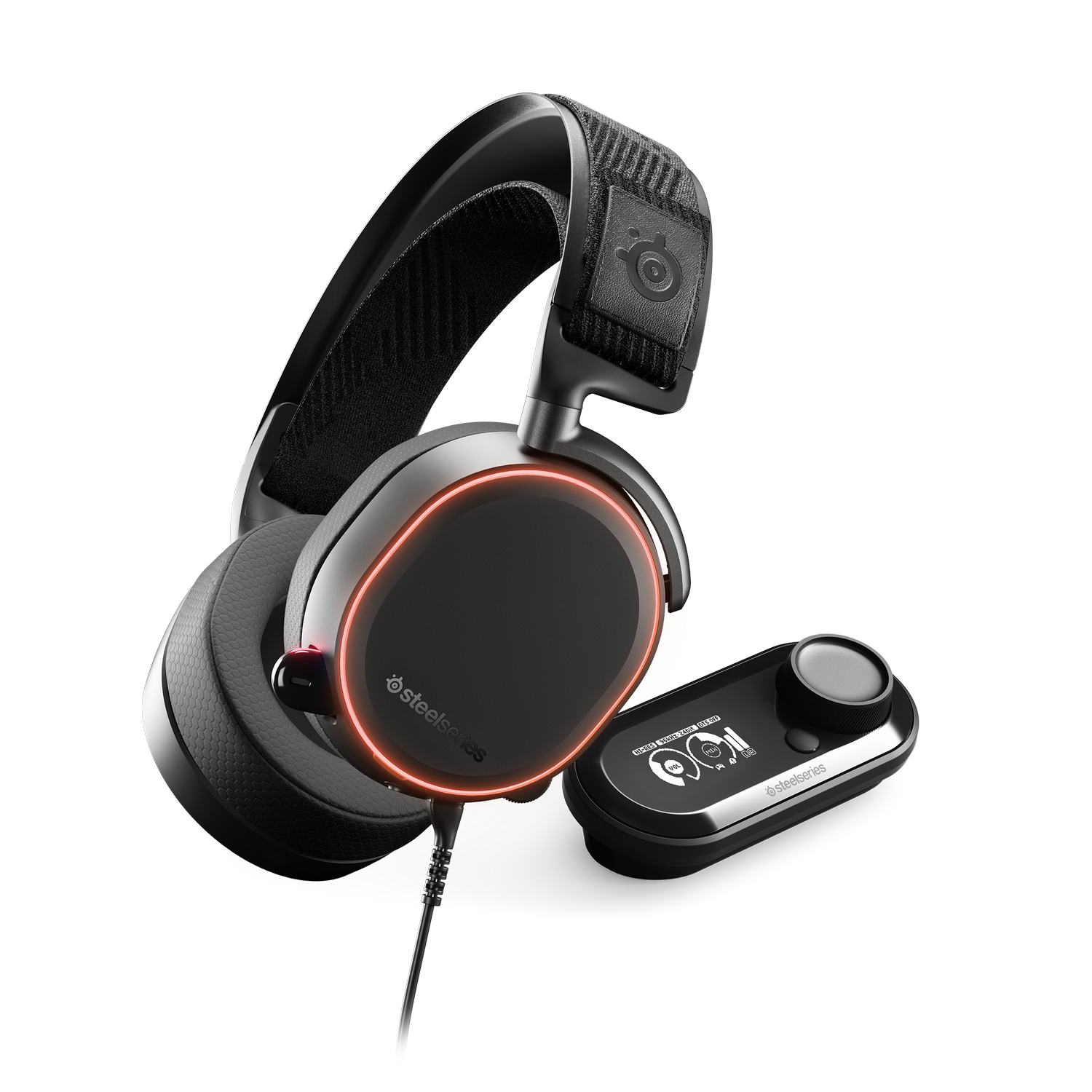 SteelSeries Arctis Pro USB High Fidelity Gaming Headset and GameDAC Amplifi