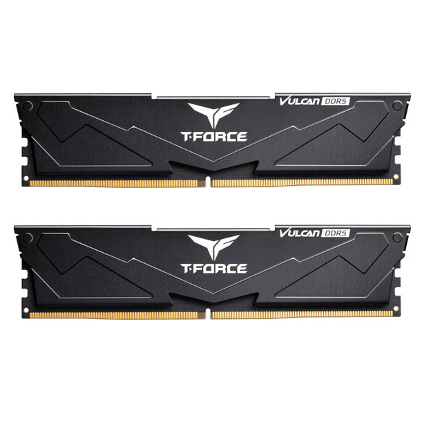 Team Group - TeamGroup Vulcan 32GB (2X16GB) DDR5 PC5-41600C38 5200MHz Dual Channel Kit -