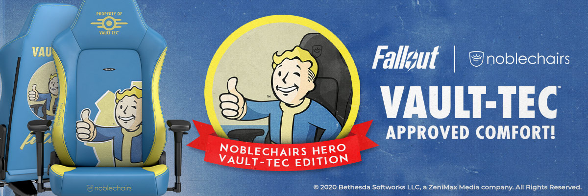 noblechairs fallout edition gaming chair