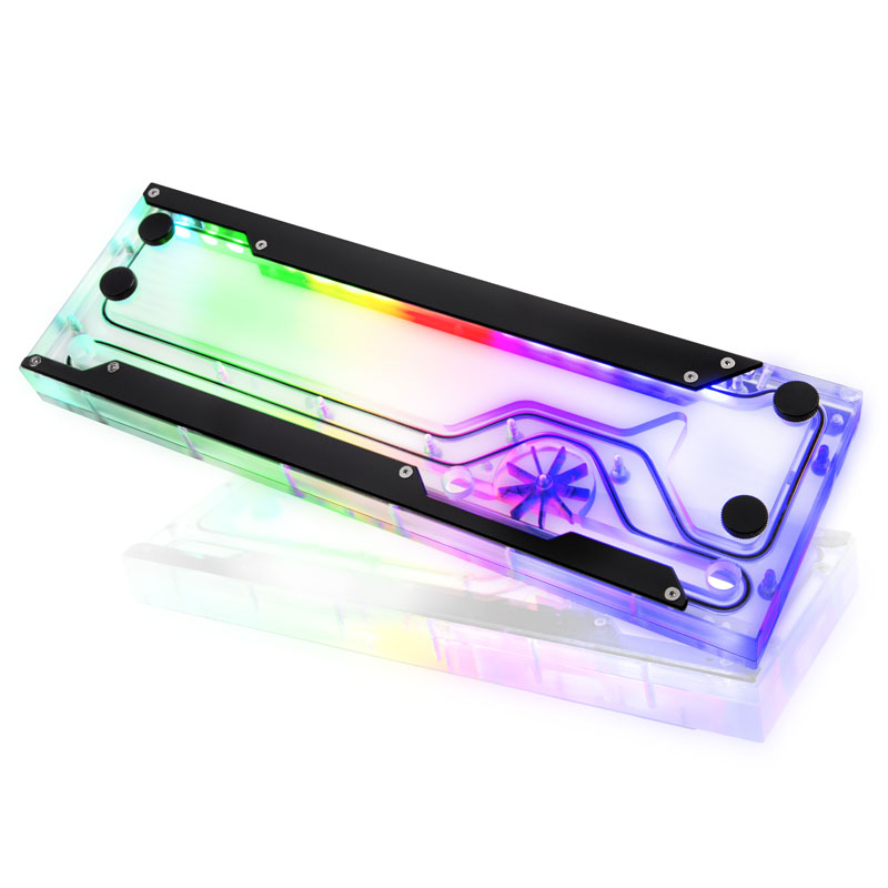 Raijintek - Raijintek ACHERON 360 RBW D-RGB Distro Plate - Acrylic
