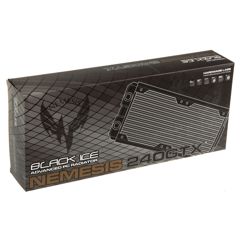 Hardware - Hardware Labs Black Ice Nemesis Radiator GTX 240 - Black