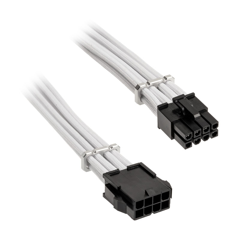 BitFenix - BitFenix Alchemy 8-pin EPS12V extension cable 45cm sleeved  white