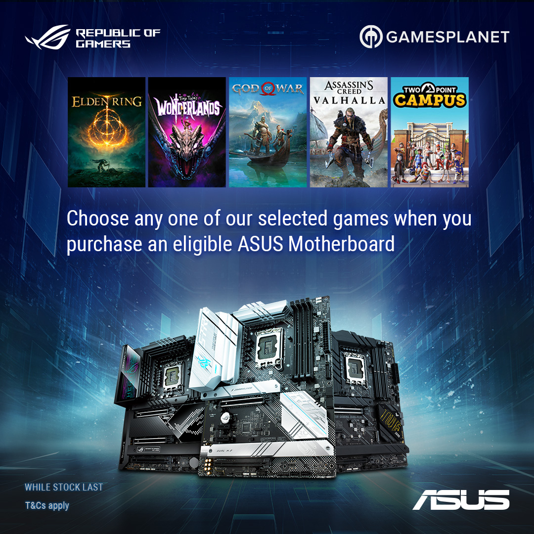 Asus - Asus  Gamesplanet - Game Promo