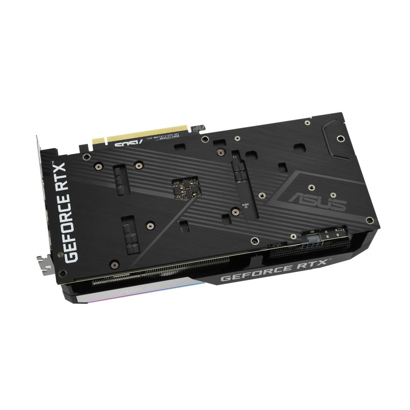Asus - Asus GeForce RTX 3060Ti Dual OC V2 LHR 8GB GDDR6 PCI-Express Graphics Card