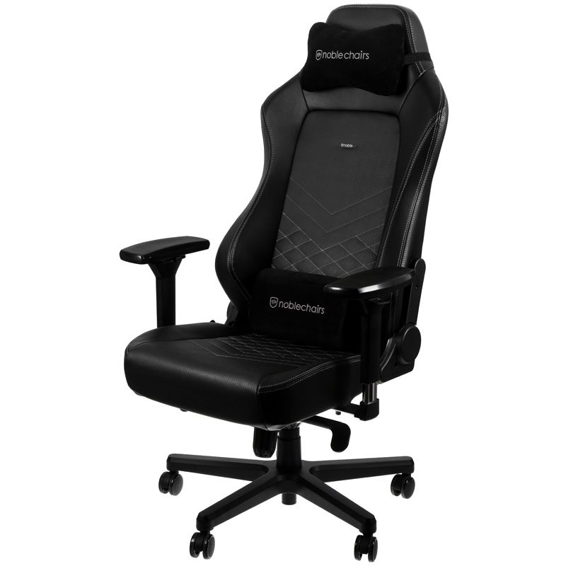 Features of the noblechairs HERO Black-Platinum Gaming Chair