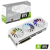 Asus GeForce RTX 3080 ROG Strix WHITE OC V2 LHR 10GB GDDR6X PCI-Express Graphics Card
