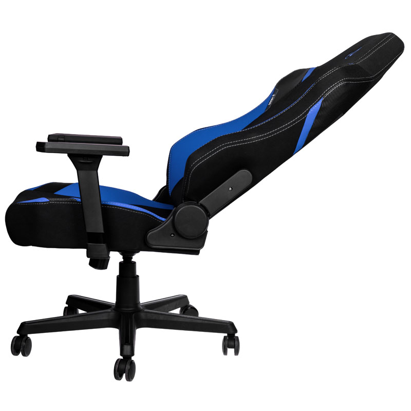 Nitro Concepts X1000 Galactic Blue side recline view