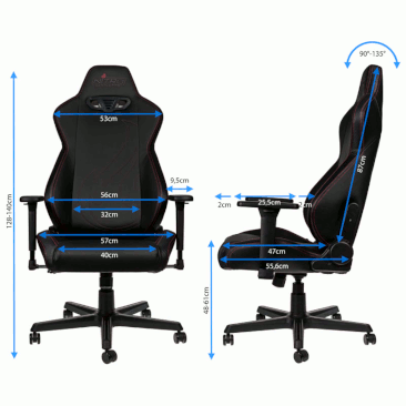 Features of the Nitro Concepts S300 EX Gaming Chair