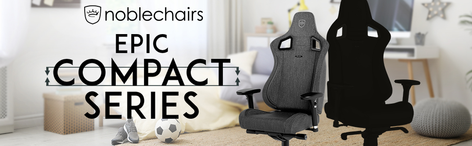Banner image for the noblechairs EPIC Compact TX Gaming Chair