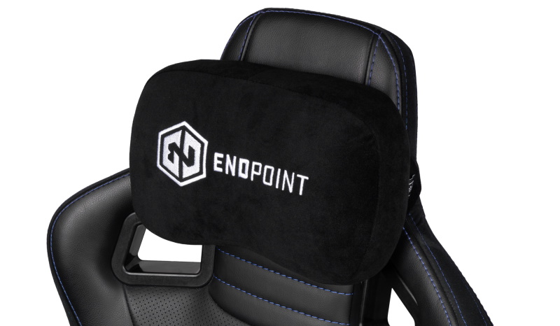 Banner showing the noblechairs EPIC with Endpoint branding