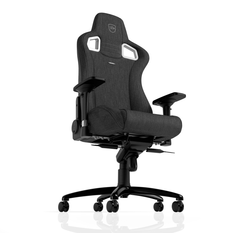 noblechairs EPIC TX Gaming Chair – Anthracite angled from below