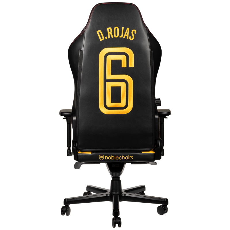  noblechairs HERO Gaming Chair – Far Cry 6 Edition, back view