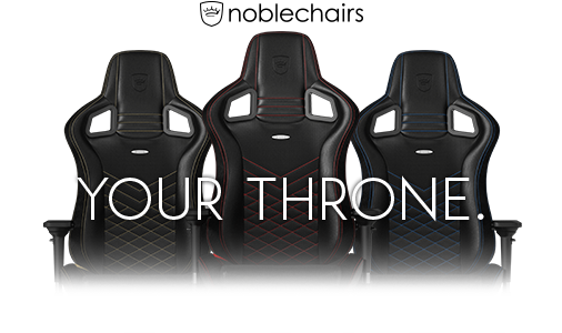 noblechairs Your Throne banner