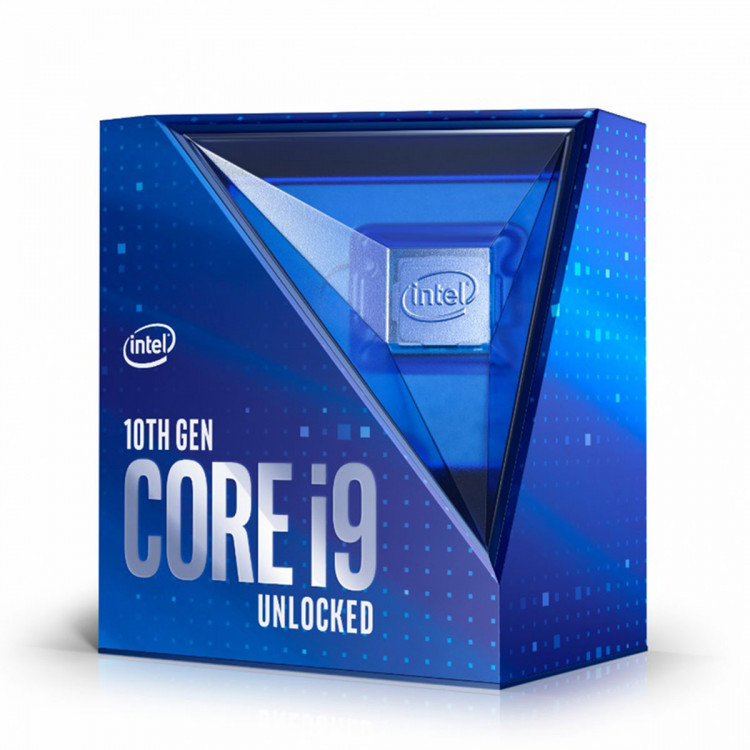 Intel i9 10900K processor box