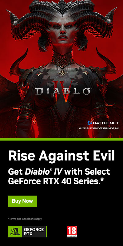 Get Diablo IV for free when you buy Nvidia's RTX 40-series GPUs